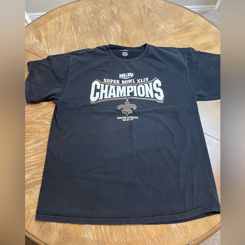 New Orleans Saints Super Bowl Champions tee shirt